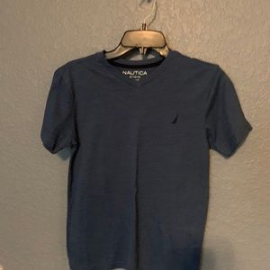 NAUTICA BLUE T SHIRT KIDS MEDIUM